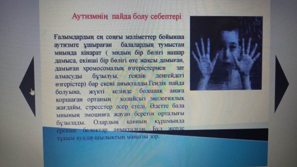Class hour on the topic «Autism».